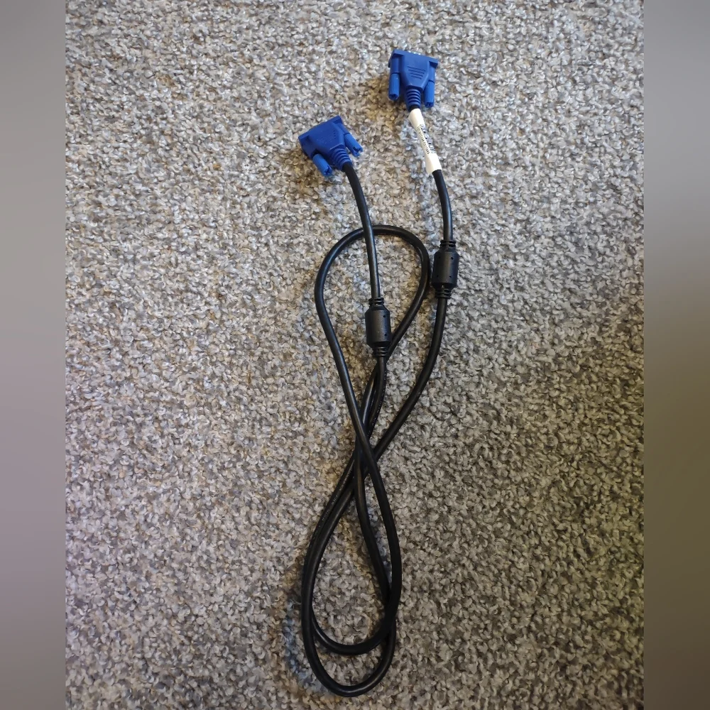 Blue VGA Cable for Computers